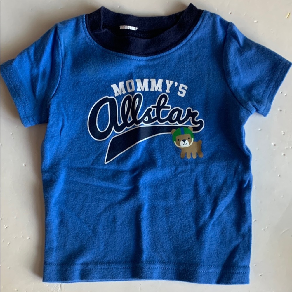 Child of Mine “Mommy's Allstar” Blue T-Shirt 3-6
Months